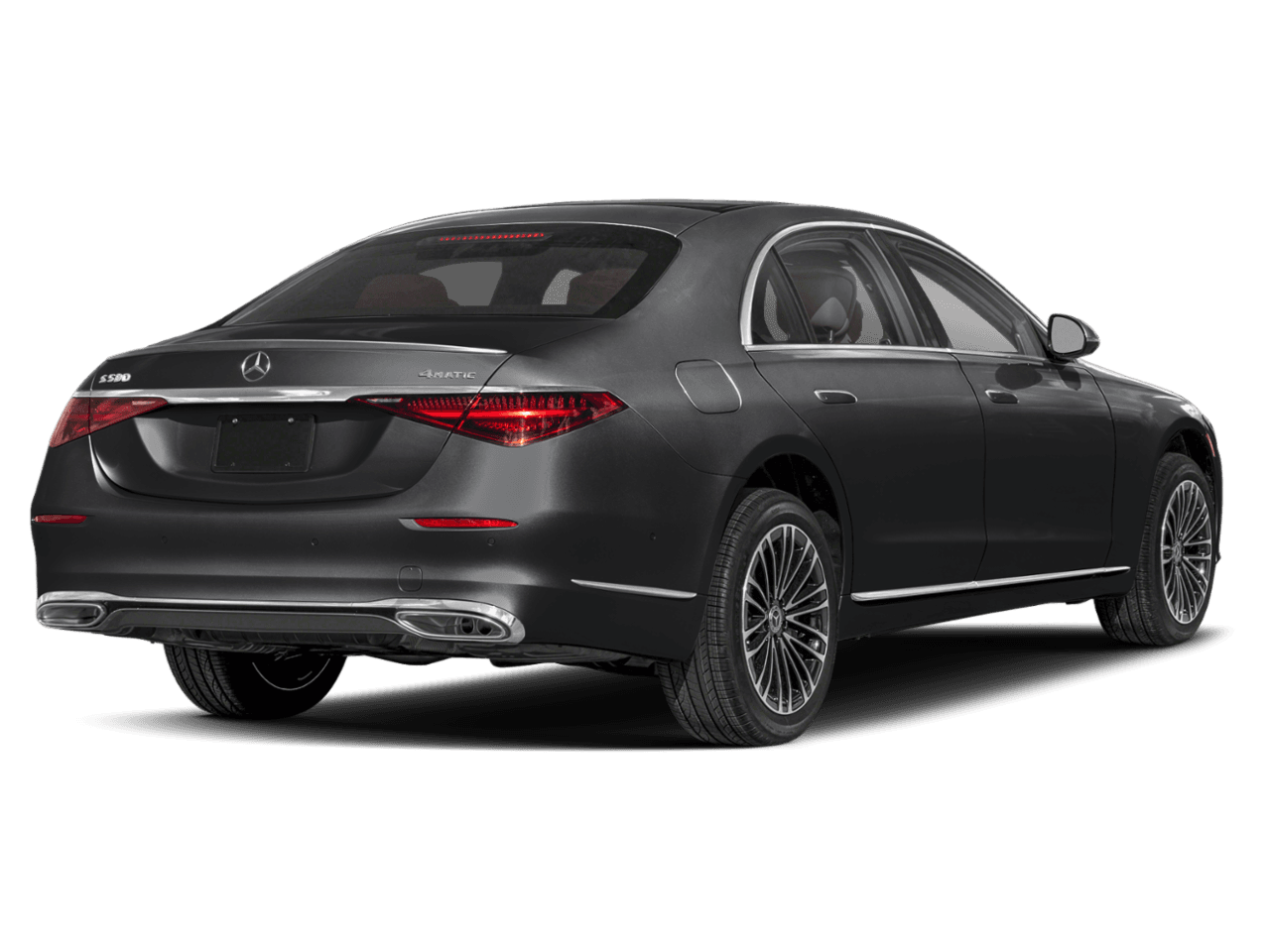 2026 Mercedes-Benz S-Class S 580 - Rear 3/4, facing to the right