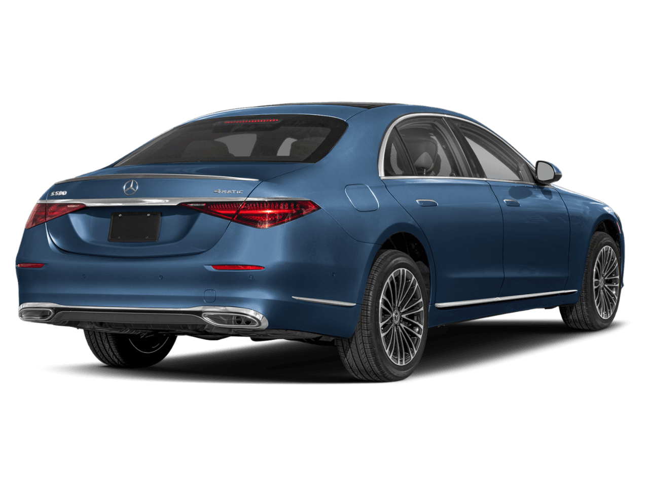 2026 Mercedes-Benz S-Class S 580 - Rear 3/4, facing to the right
