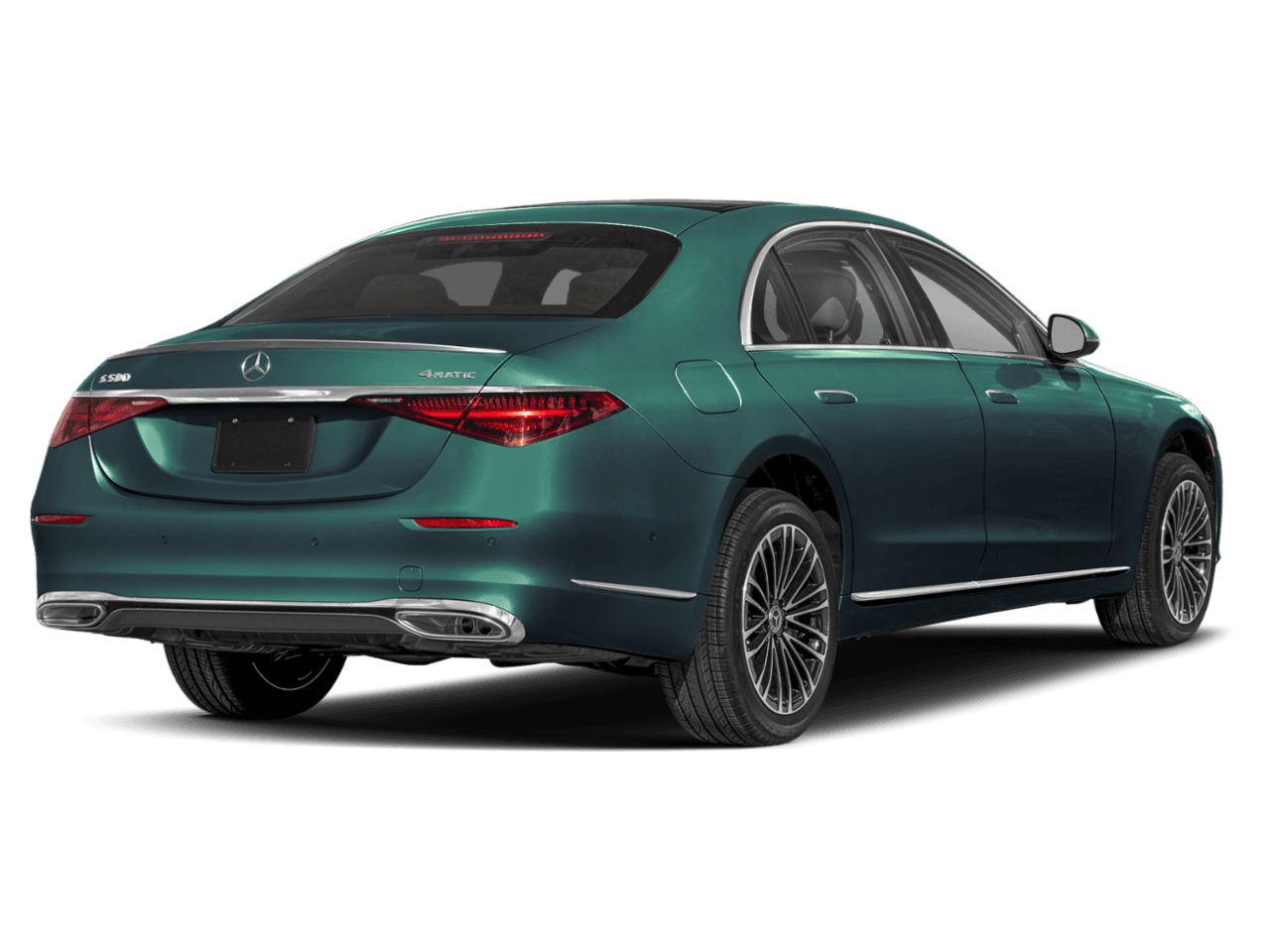 2026 Mercedes-Benz S-Class S 580 - Rear 3/4, facing to the right