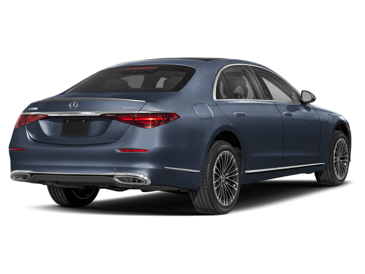 2026 Mercedes-Benz S-Class S 580 - Rear 3/4, facing to the right
