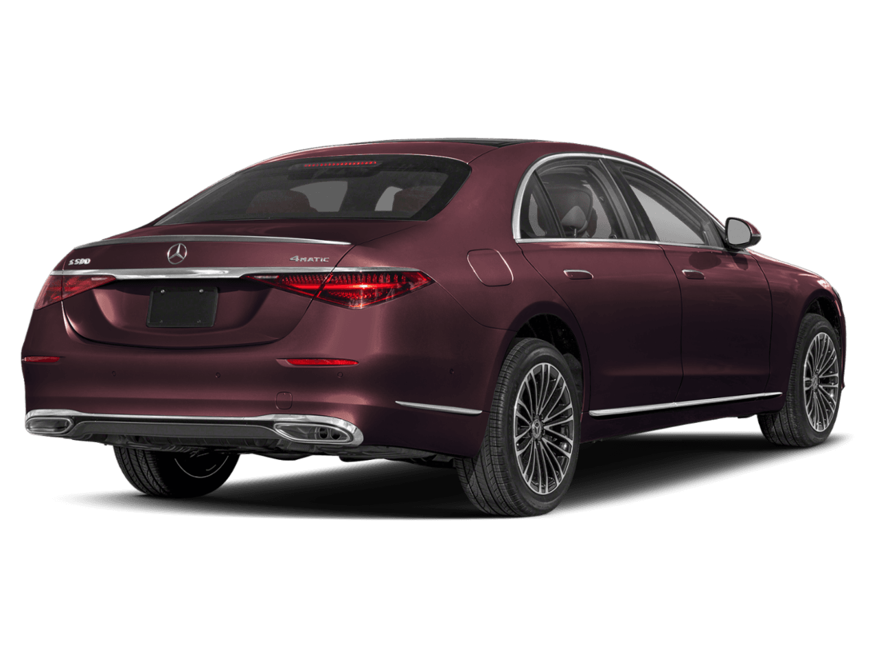 2026 Mercedes-Benz S-Class S 580 - Rear 3/4, facing to the right