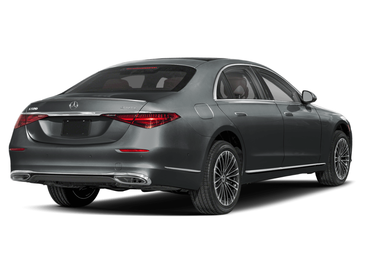 2026 Mercedes-Benz S-Class S 580 - Rear 3/4, facing to the right