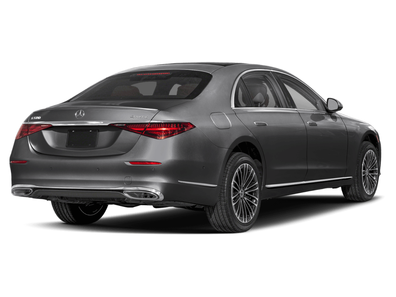2026 Mercedes-Benz S-Class S 580 - Rear 3/4, facing to the right