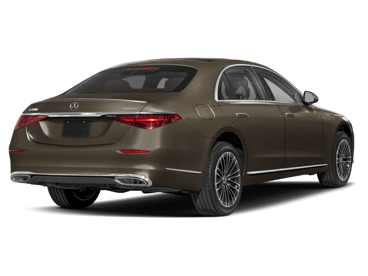 2026 Mercedes-Benz S-Class S 580 - Rear 3/4, facing to the right
