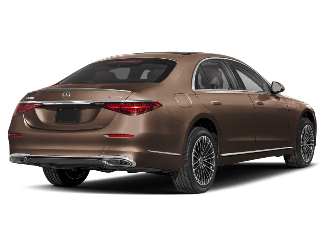 2026 Mercedes-Benz S-Class S 580 - Rear 3/4, facing to the right
