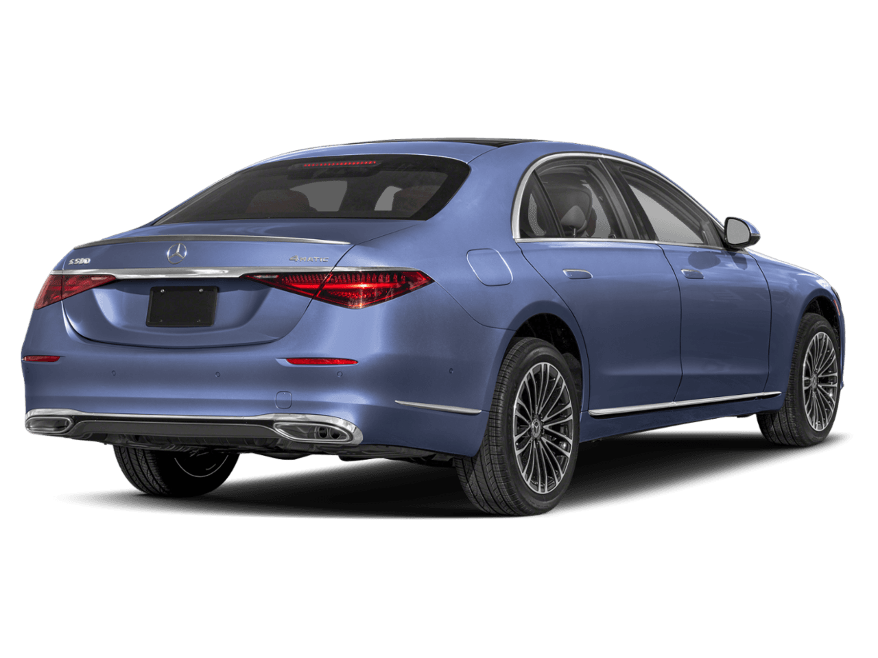 2026 Mercedes-Benz S-Class S 580 - Rear 3/4, facing to the right