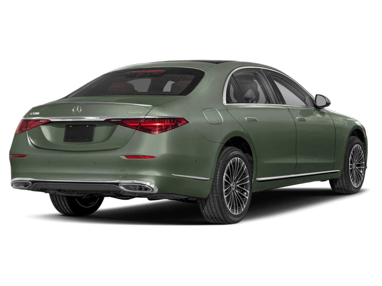 2026 Mercedes-Benz S-Class S 580 - Rear 3/4, facing to the right