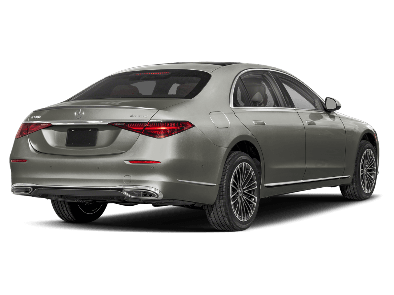 2026 Mercedes-Benz S-Class S 580 - Rear 3/4, facing to the right