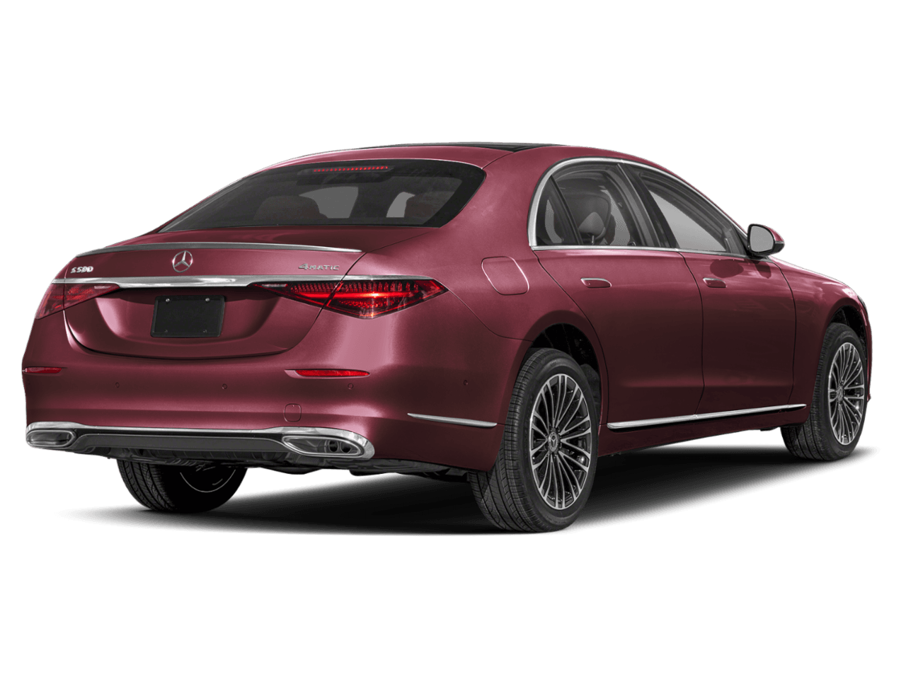 2026 Mercedes-Benz S-Class S 580 - Rear 3/4, facing to the right
