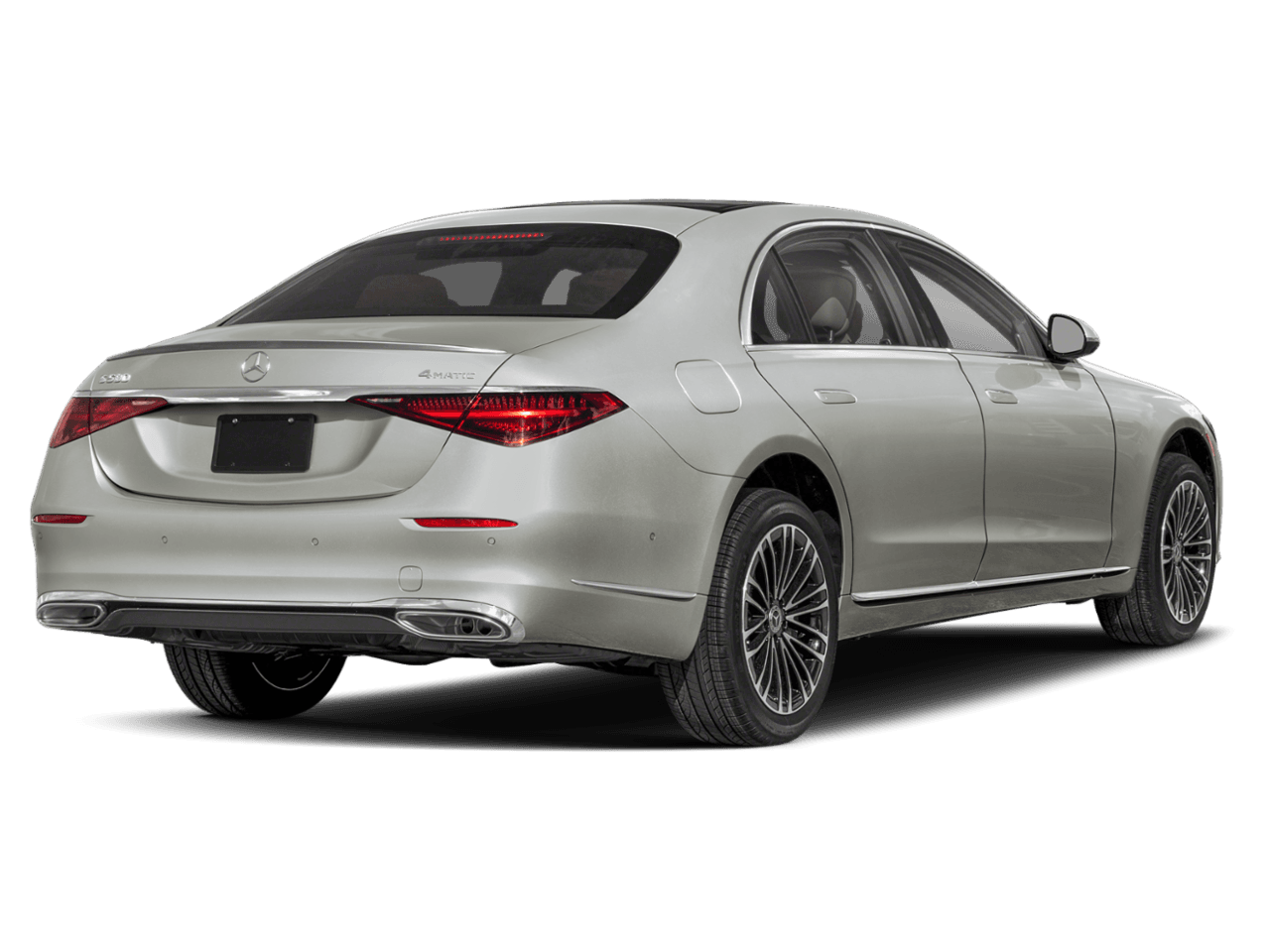 2026 Mercedes-Benz S-Class S 580 - Rear 3/4, facing to the right