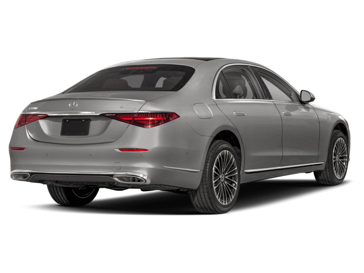 2026 Mercedes-Benz S-Class S 580 - Rear 3/4, facing to the right