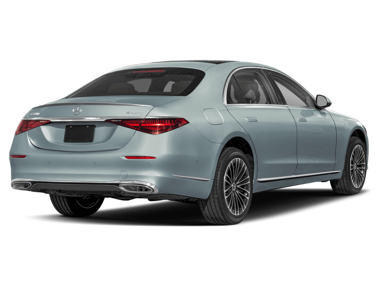 2026 Mercedes-Benz S-Class S 580 - Rear 3/4, facing to the right