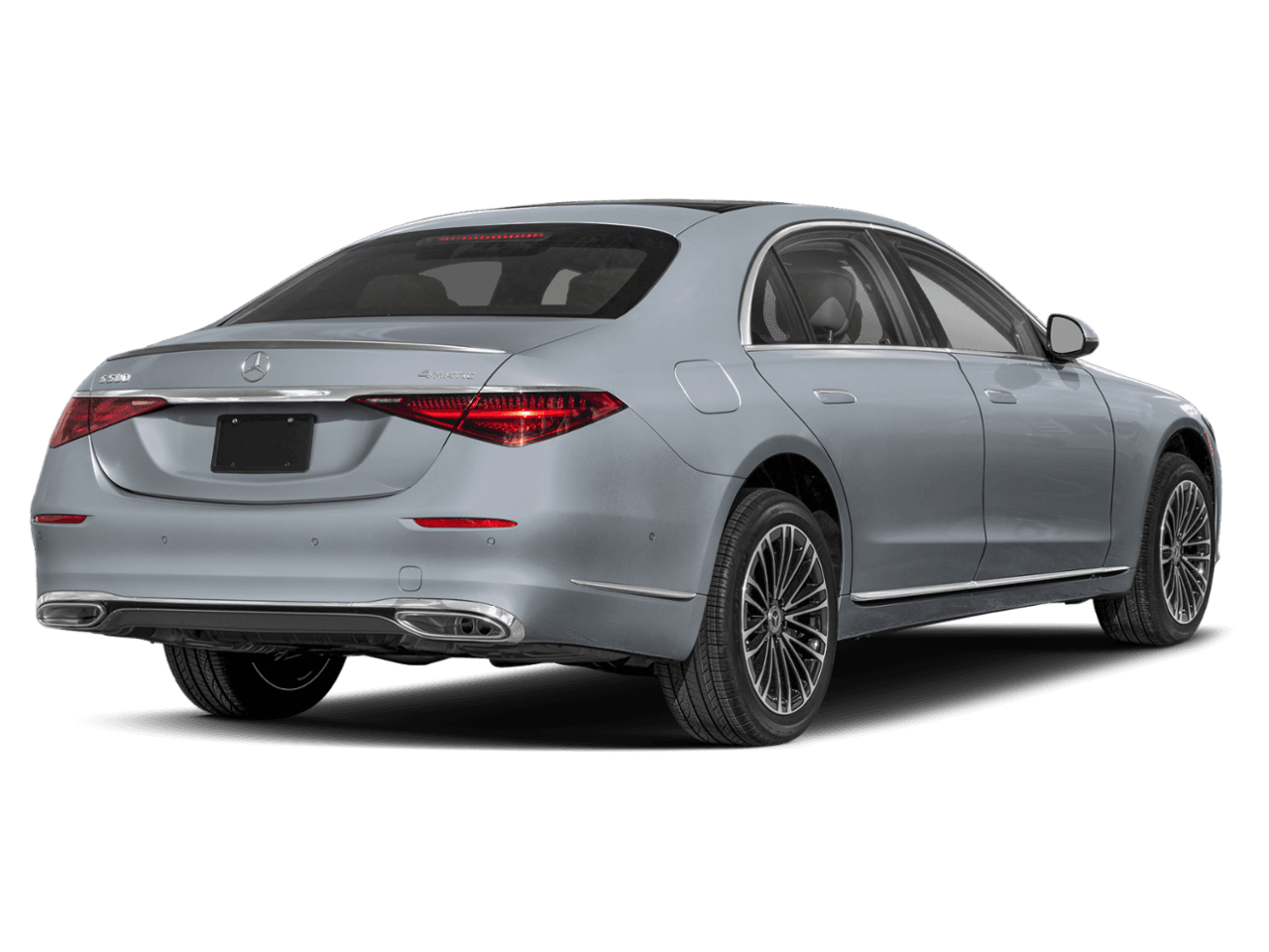 2026 Mercedes-Benz S-Class S 580 - Rear 3/4, facing to the right