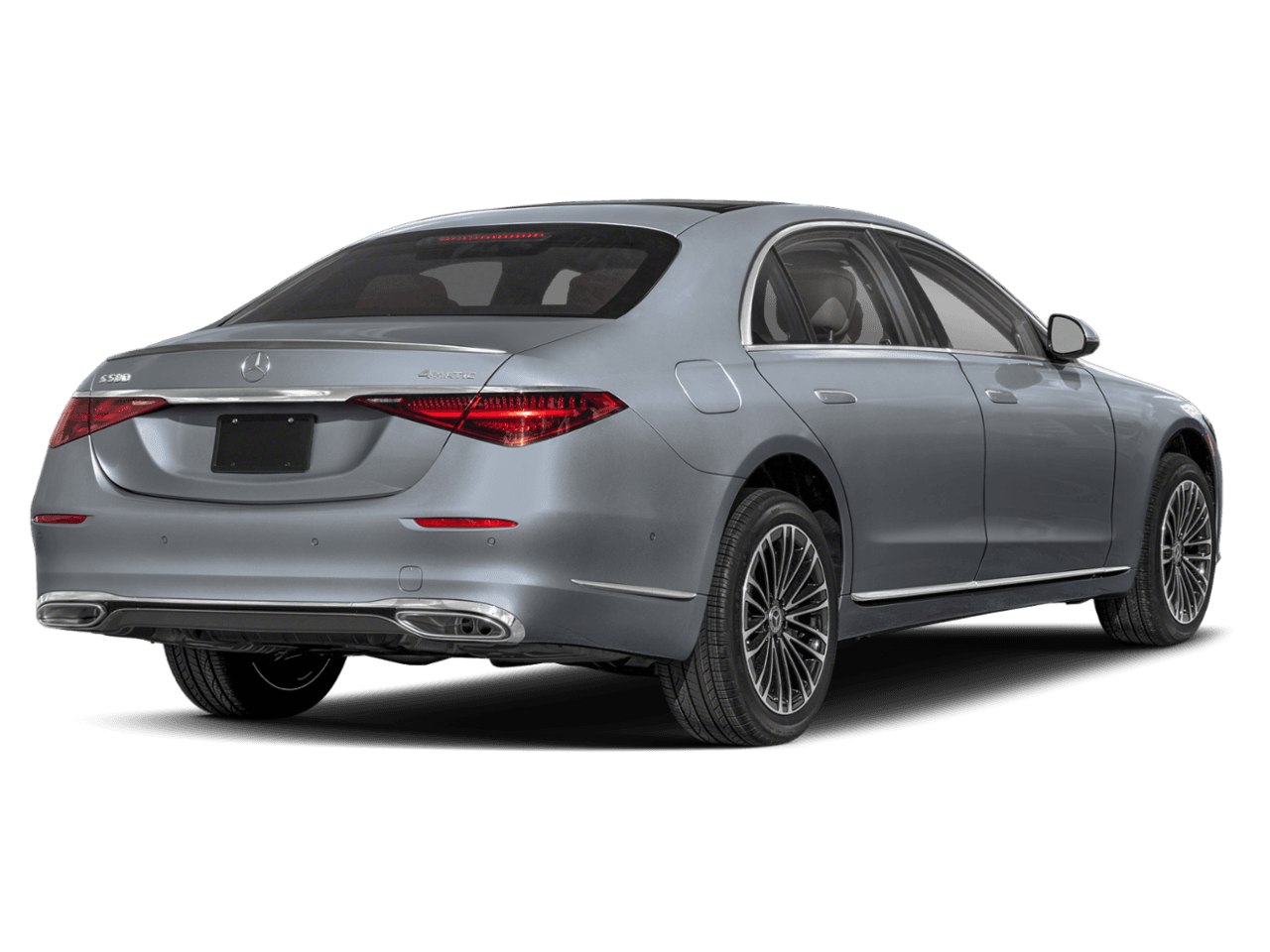 2026 Mercedes-Benz S-Class S 580 - Rear 3/4, facing to the right