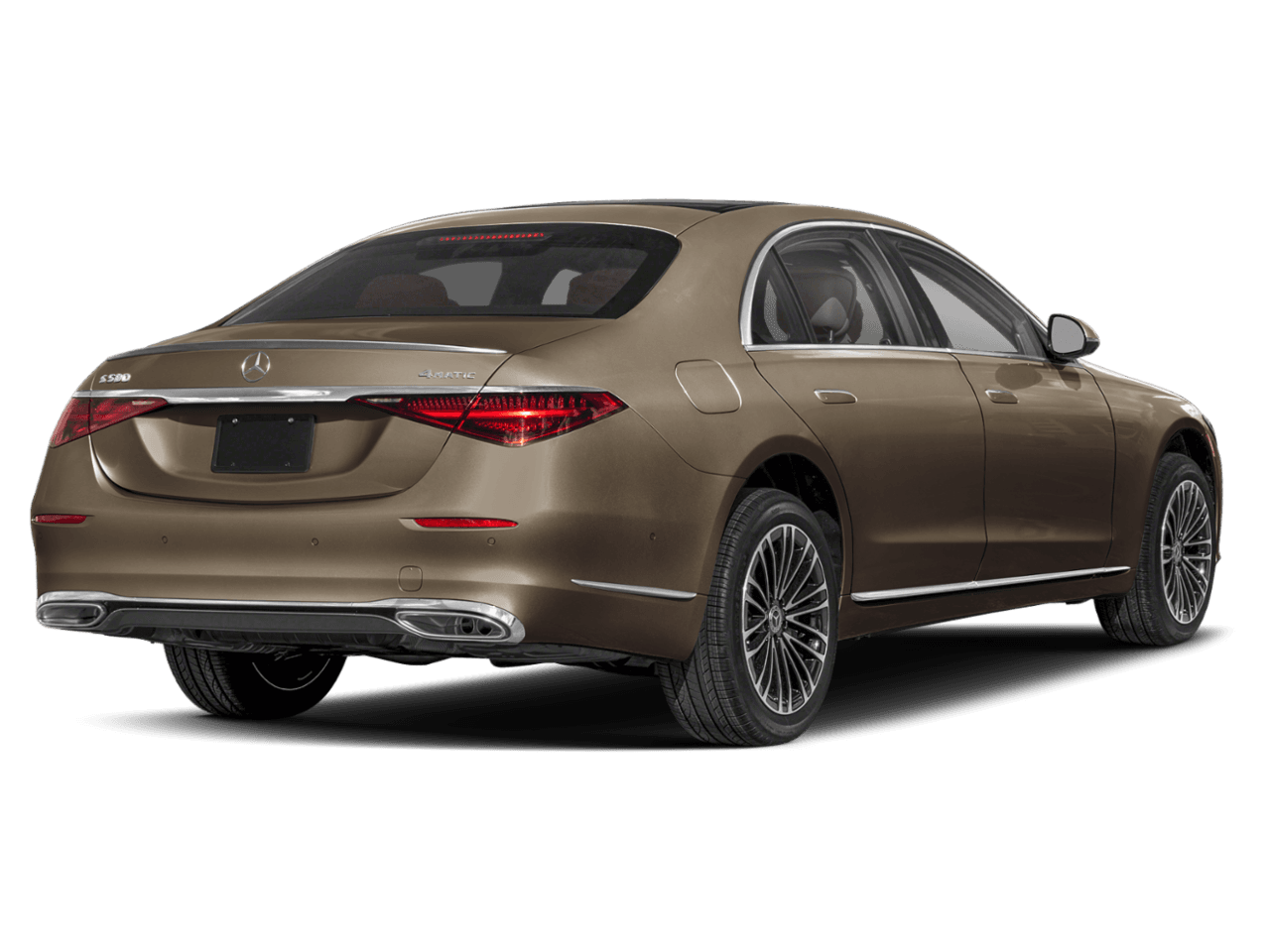 2026 Mercedes-Benz S-Class S 580 - Rear 3/4, facing to the right