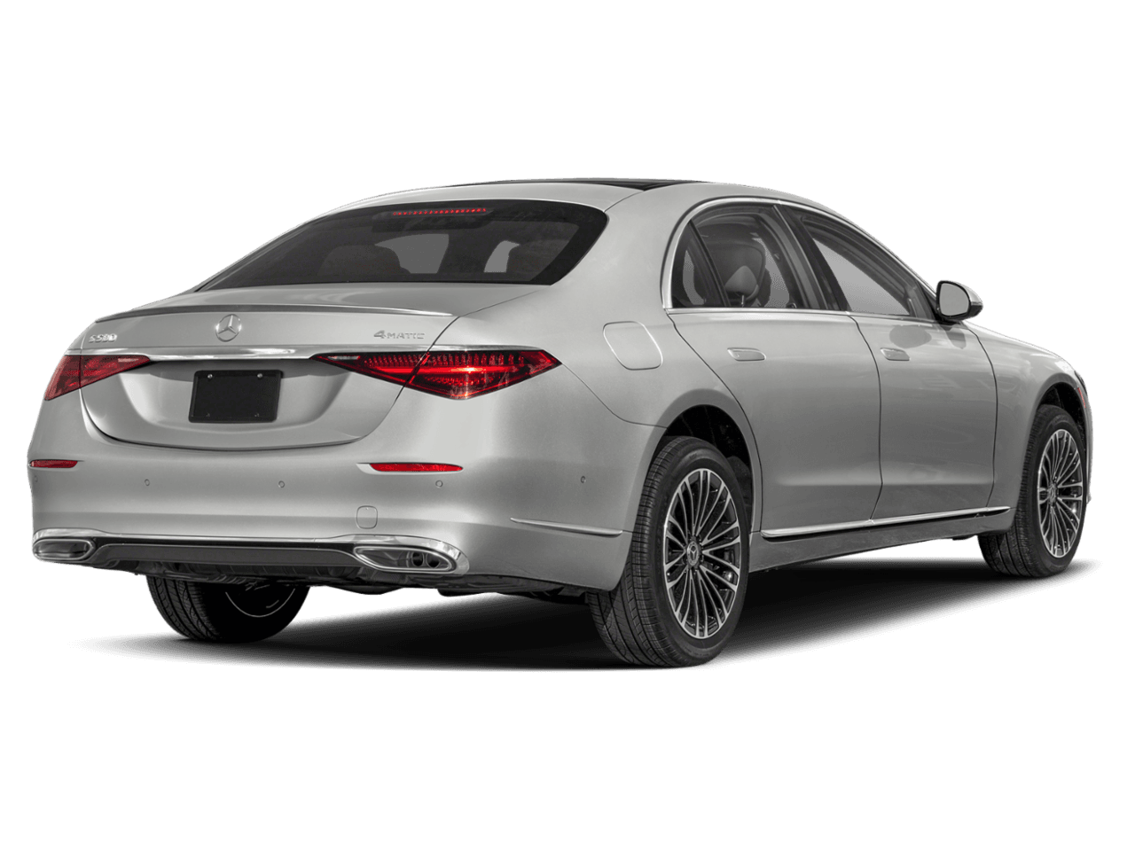 2026 Mercedes-Benz S-Class S 580 - Rear 3/4, facing to the right