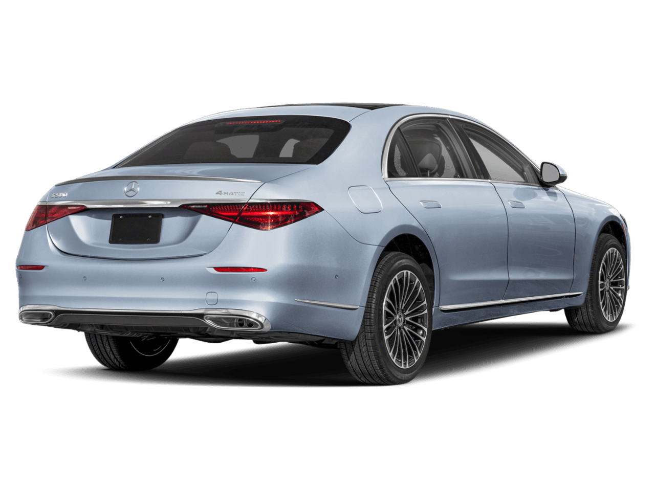 2026 Mercedes-Benz S-Class S 580 - Rear 3/4, facing to the right