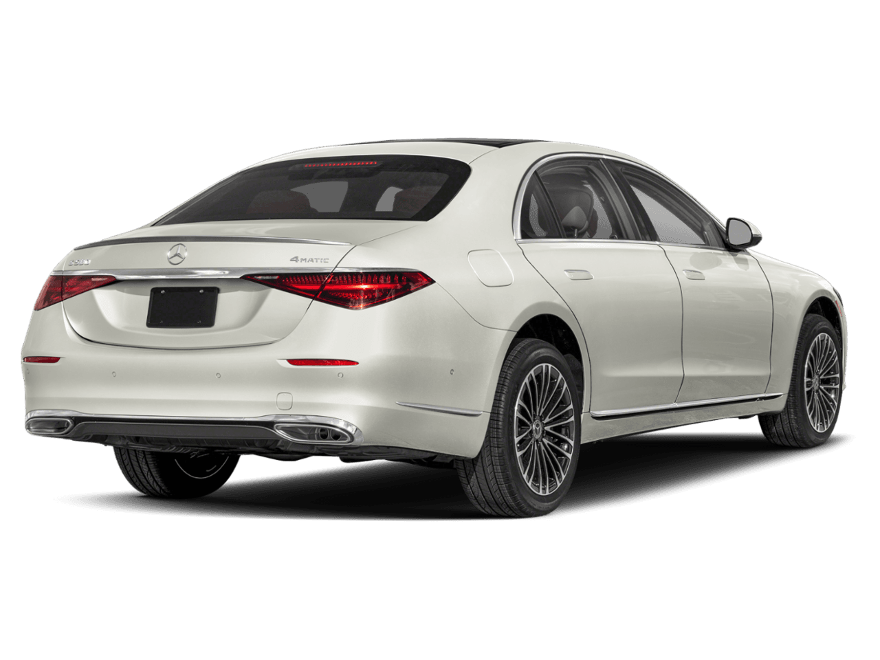2026 Mercedes-Benz S-Class S 580 - Rear 3/4, facing to the right