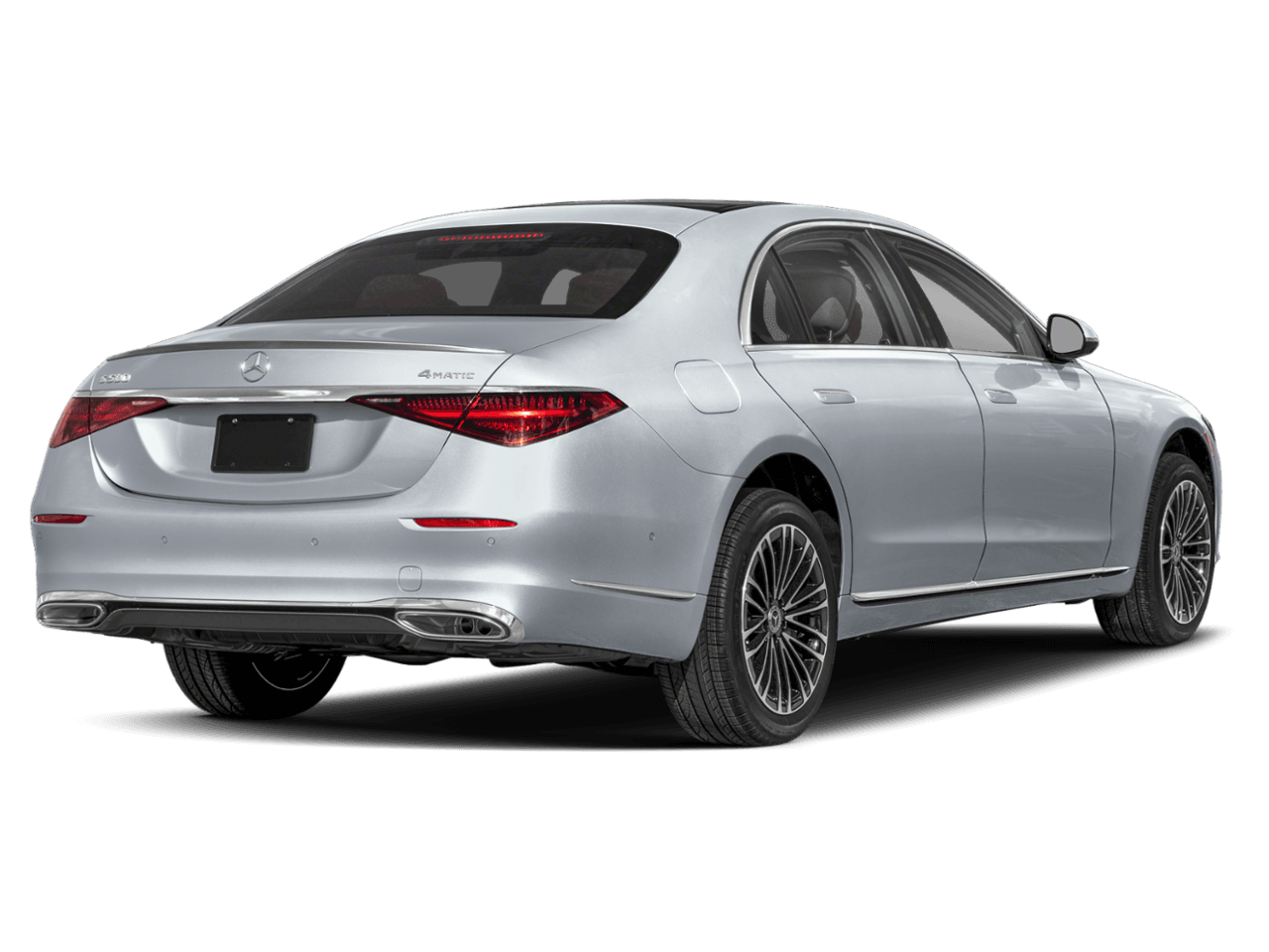 2026 Mercedes-Benz S-Class S 580 - Rear 3/4, facing to the right