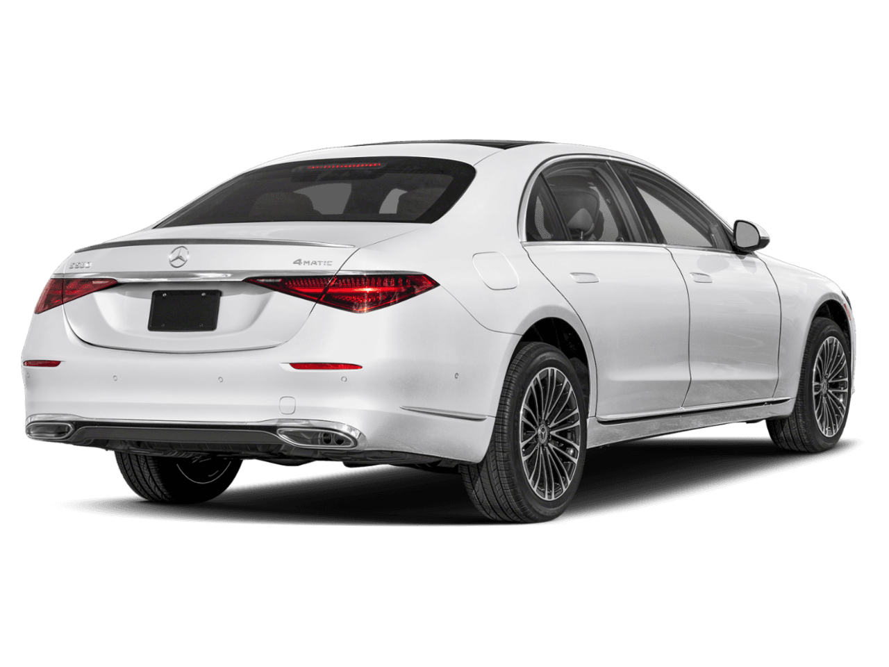 2026 Mercedes-Benz S-Class S 580 - Rear 3/4, facing to the right