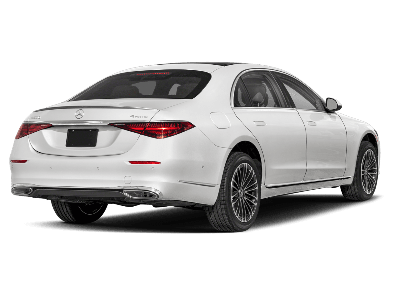 2026 Mercedes-Benz S-Class S 580 - Rear 3/4, facing to the right