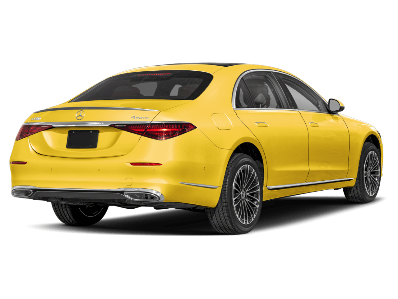 2026 Mercedes-Benz S-Class S 580 - Rear 3/4, facing to the right