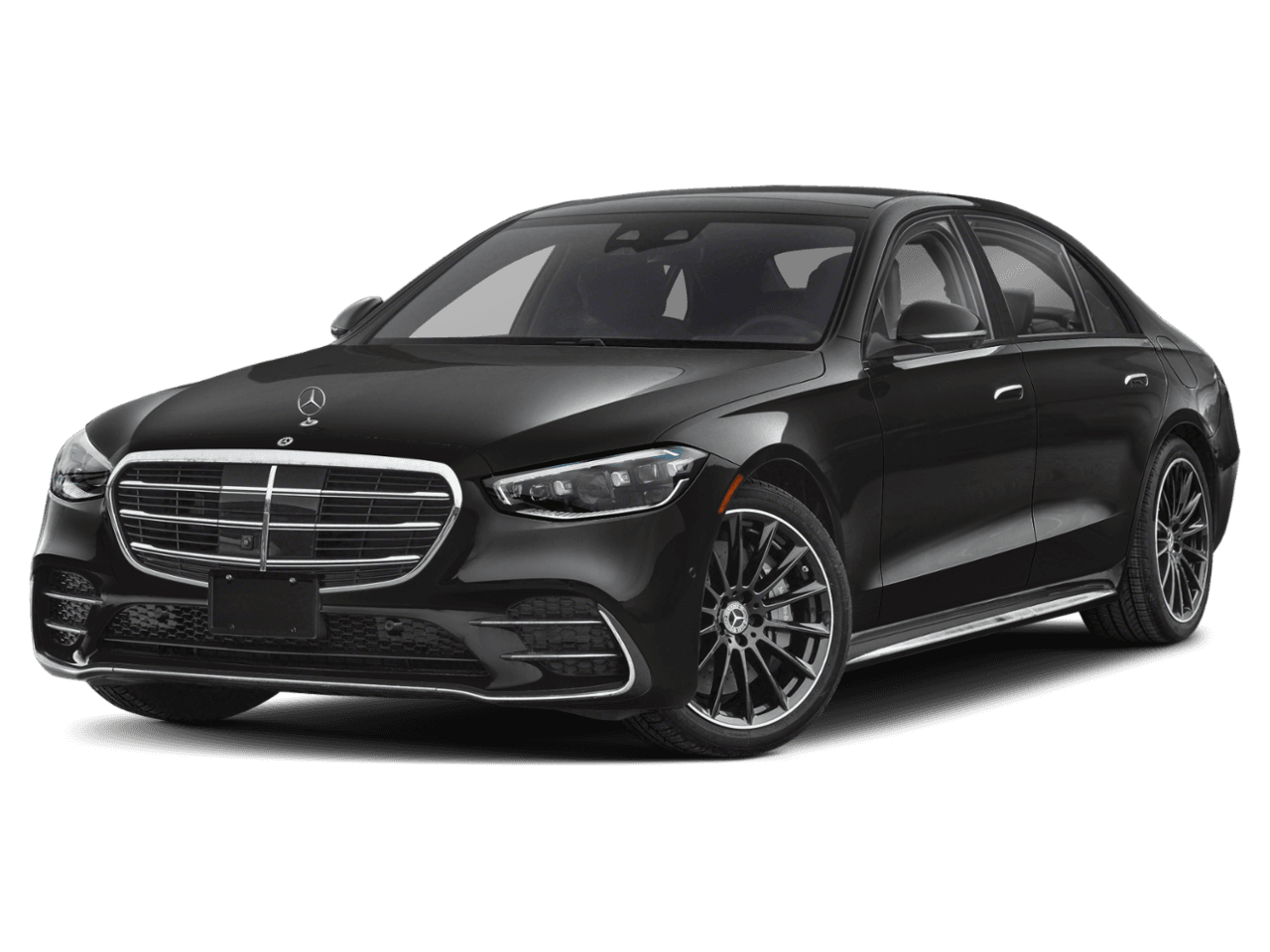 2026 Mercedes-Benz S-Class S 580e - Front 3/4, facing to the left