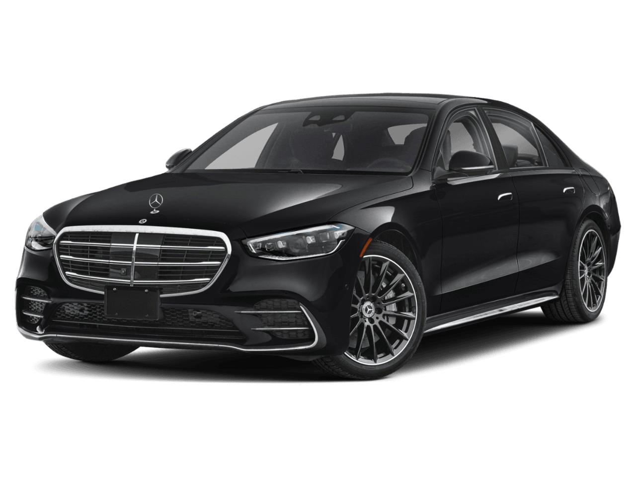 2026 Mercedes-Benz S-Class S 580e - Front 3/4, facing to the left