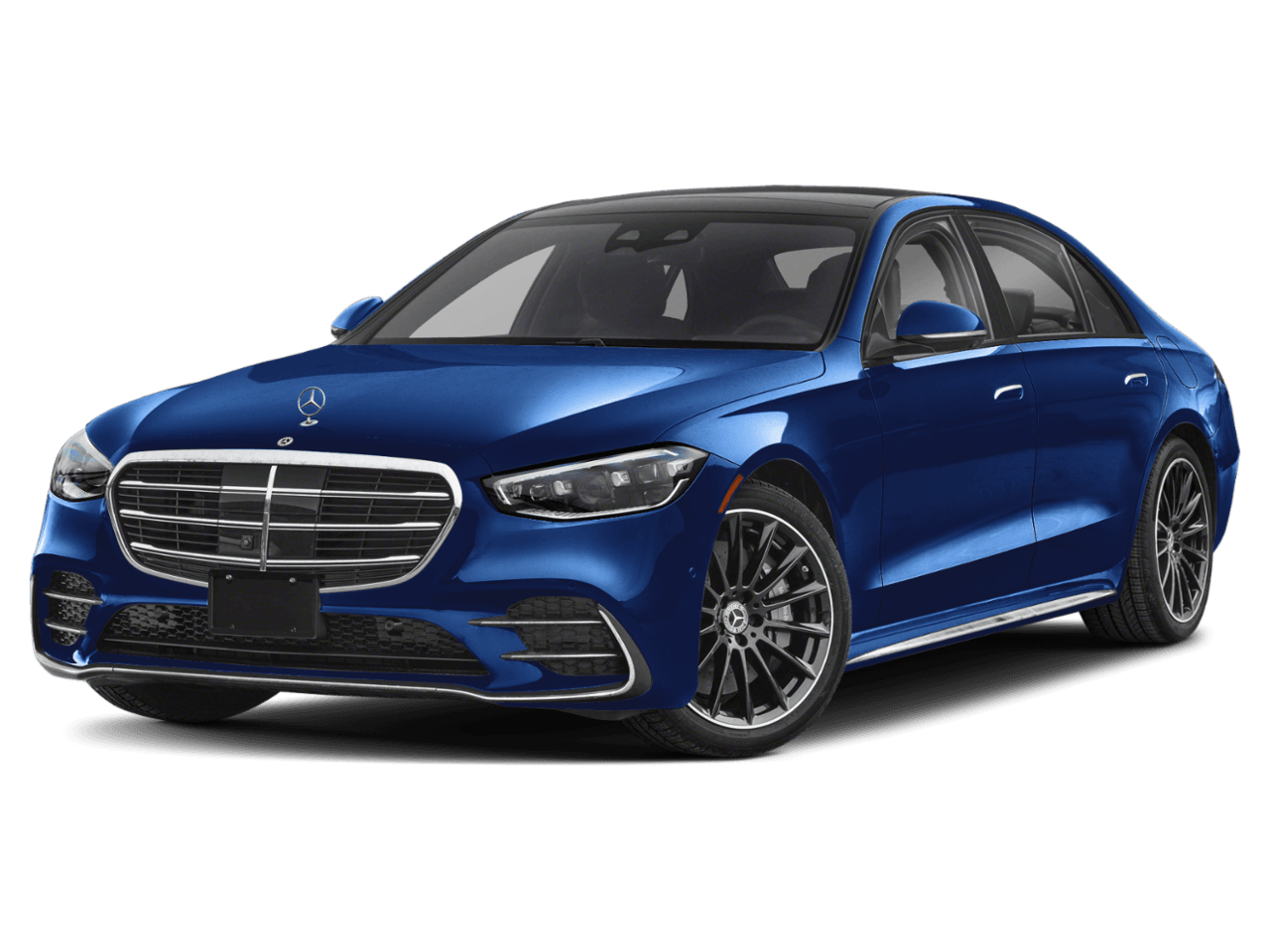 2026 Mercedes-Benz S-Class S 580e - Front 3/4, facing to the left