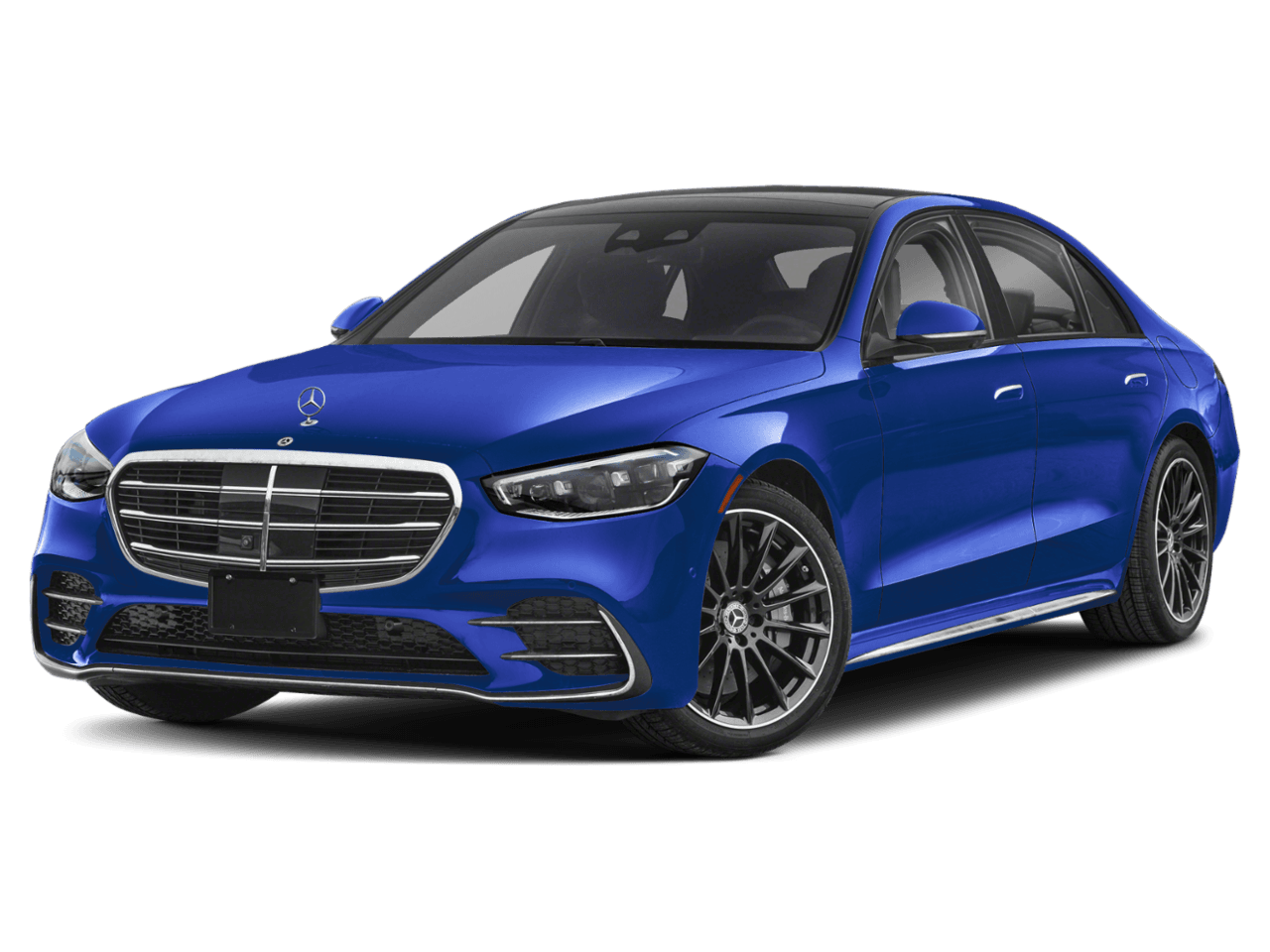 2026 Mercedes-Benz S-Class S 580e - Front 3/4, facing to the left