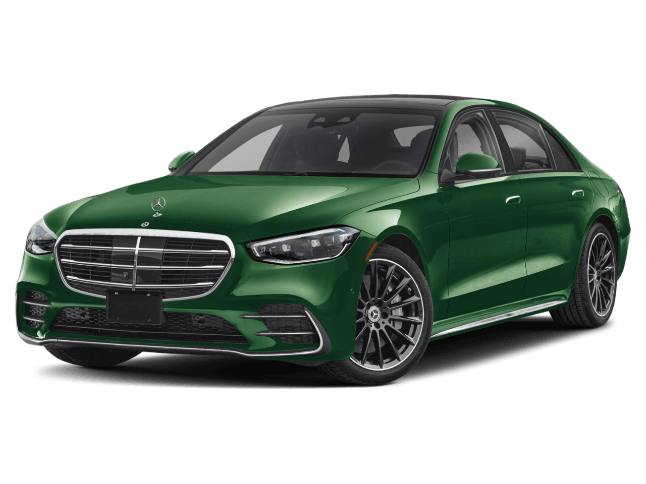 2026 Mercedes-Benz S-Class S 580e - Front 3/4, facing to the left