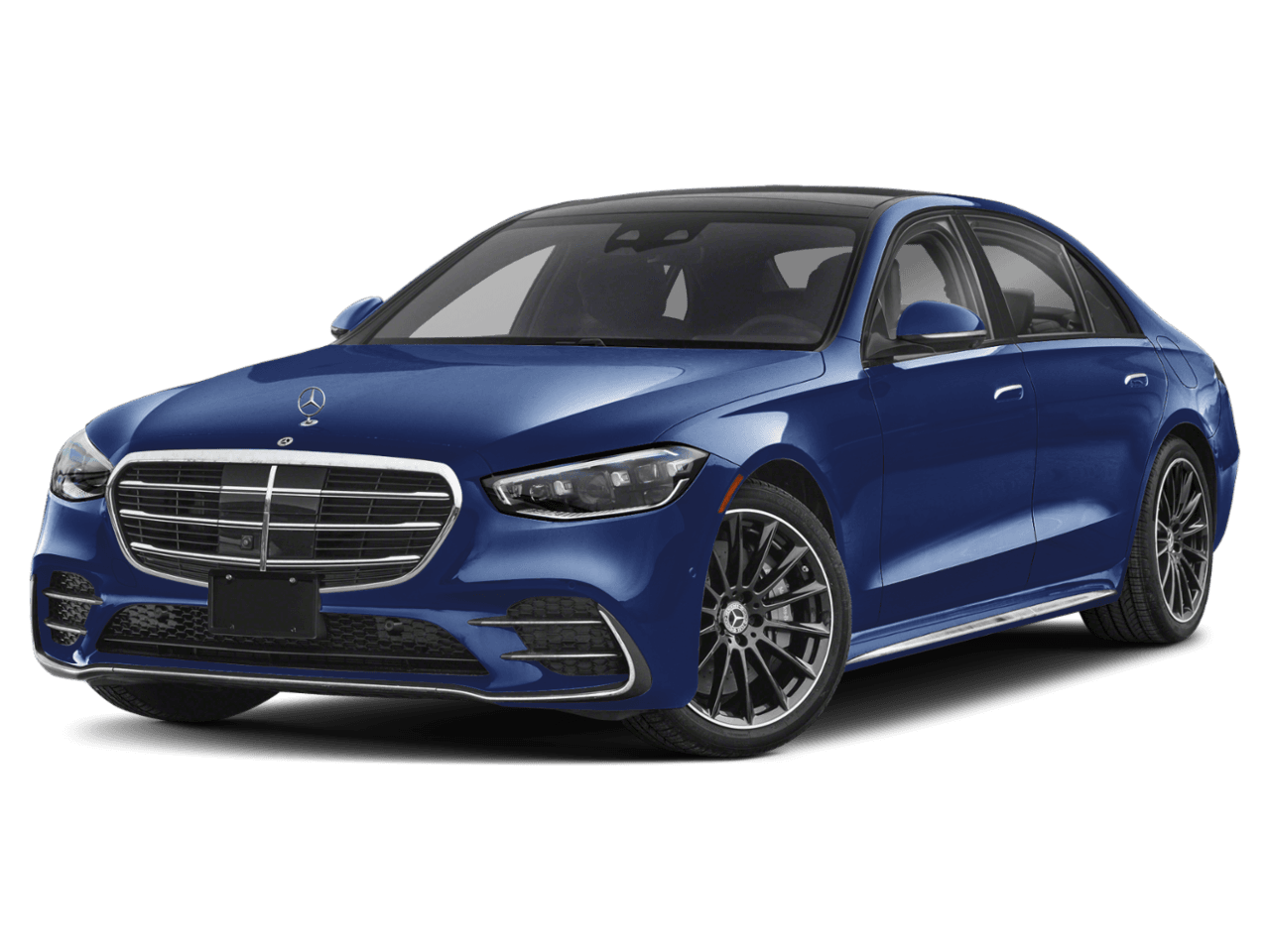 2026 Mercedes-Benz S-Class S 580e - Front 3/4, facing to the left