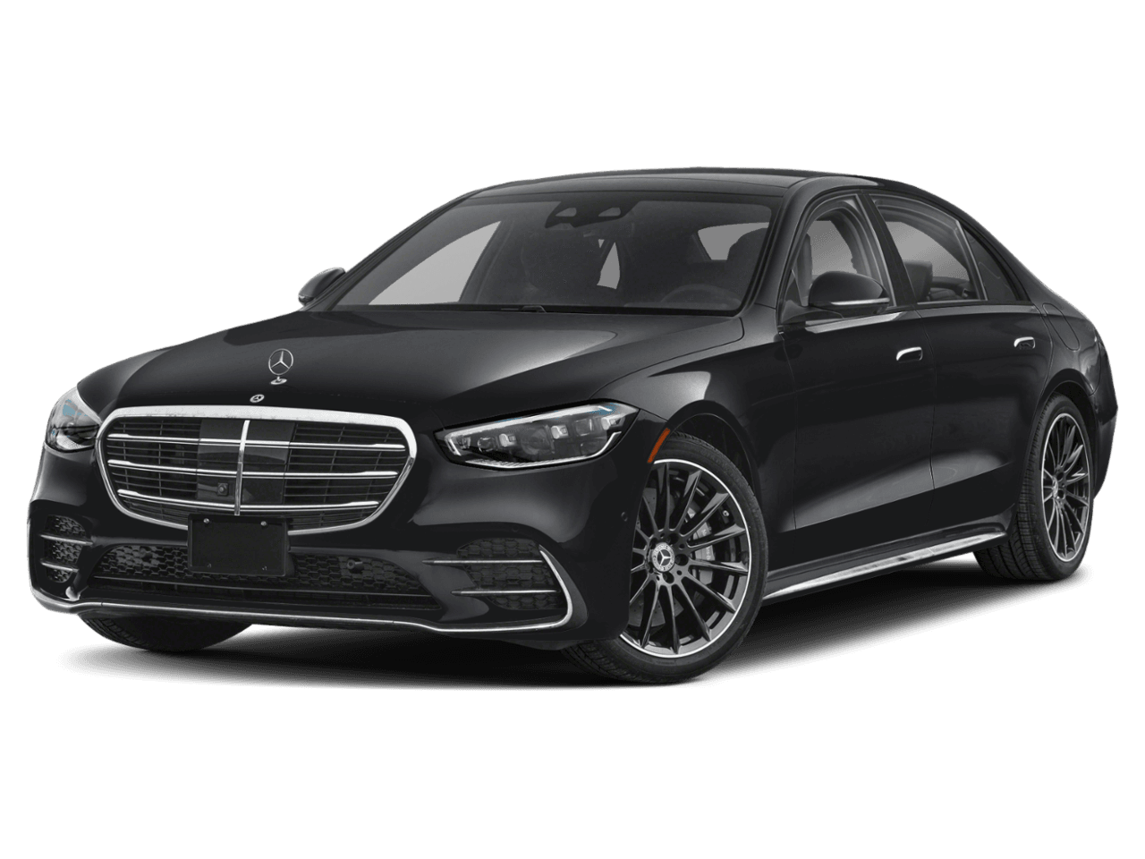 2026 Mercedes-Benz S-Class S 580e - Front 3/4, facing to the left