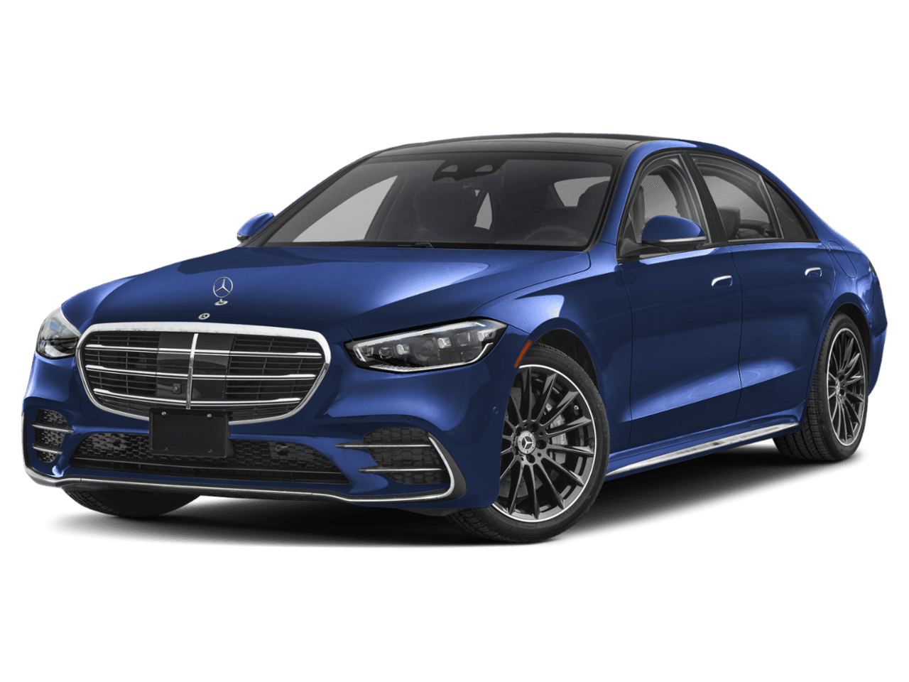 2026 Mercedes-Benz S-Class S 580e - Front 3/4, facing to the left