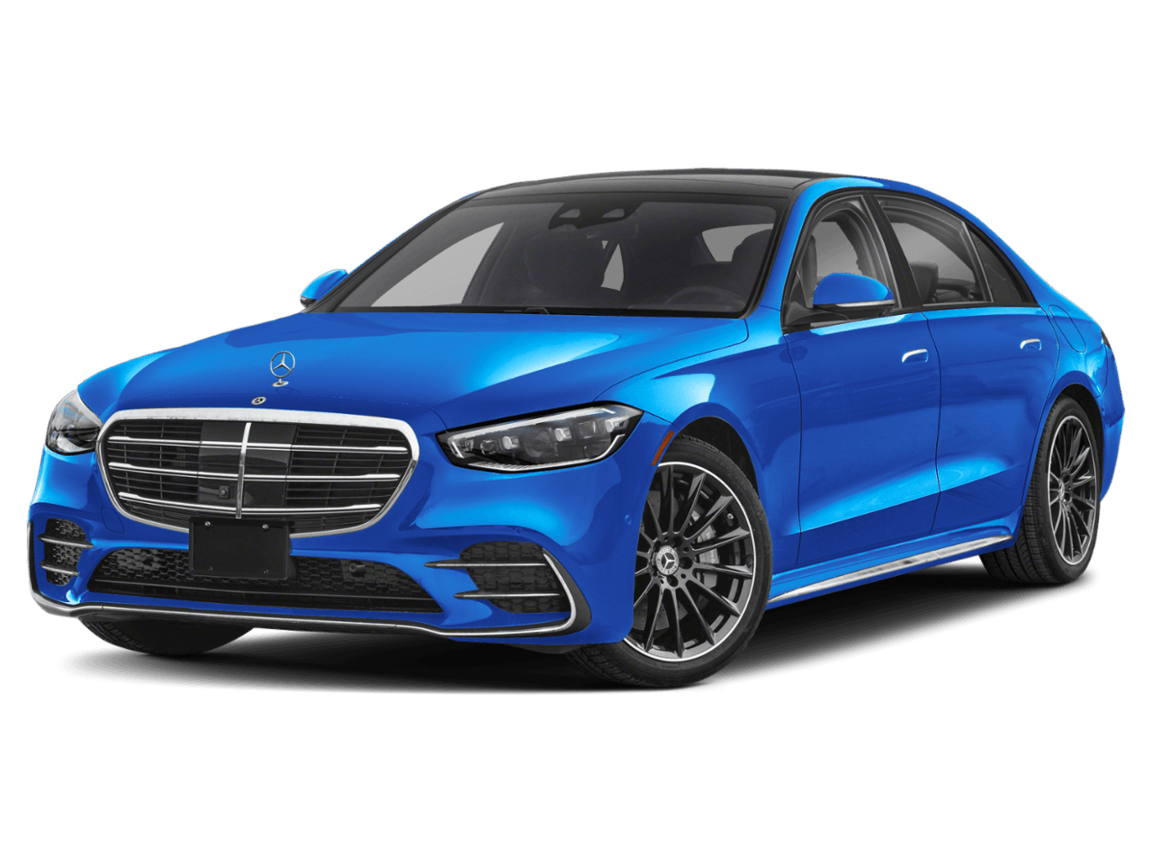 2026 Mercedes-Benz S-Class S 580e - Front 3/4, facing to the left