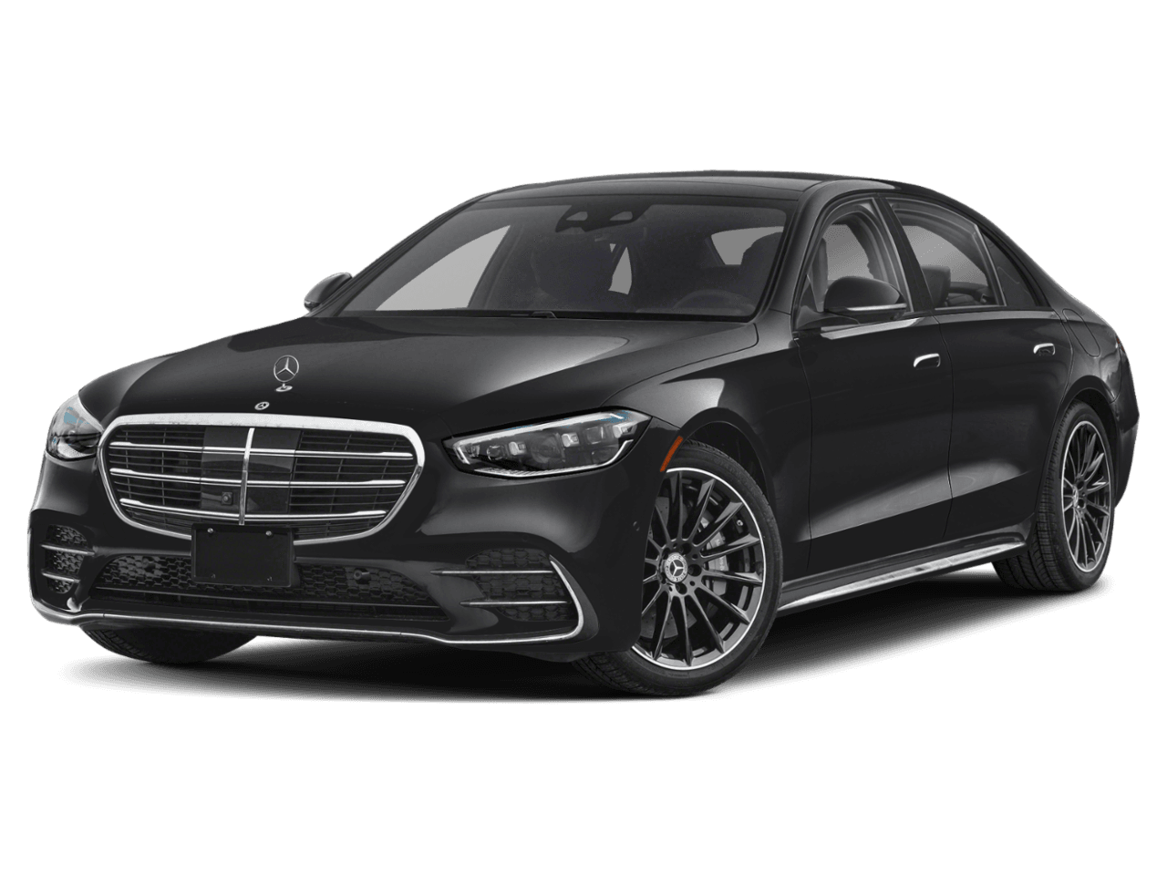 2026 Mercedes-Benz S-Class S 580e - Front 3/4, facing to the left