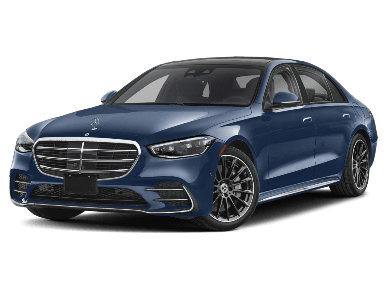 2026 Mercedes-Benz S-Class S 580e - Front 3/4, facing to the left