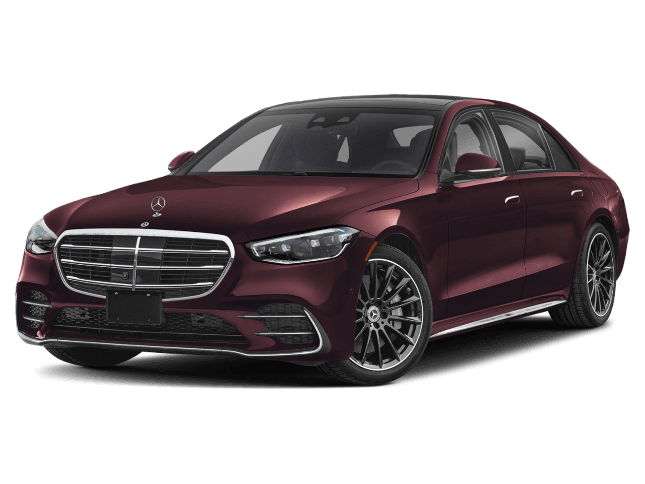 2026 Mercedes-Benz S-Class S 580e - Front 3/4, facing to the left