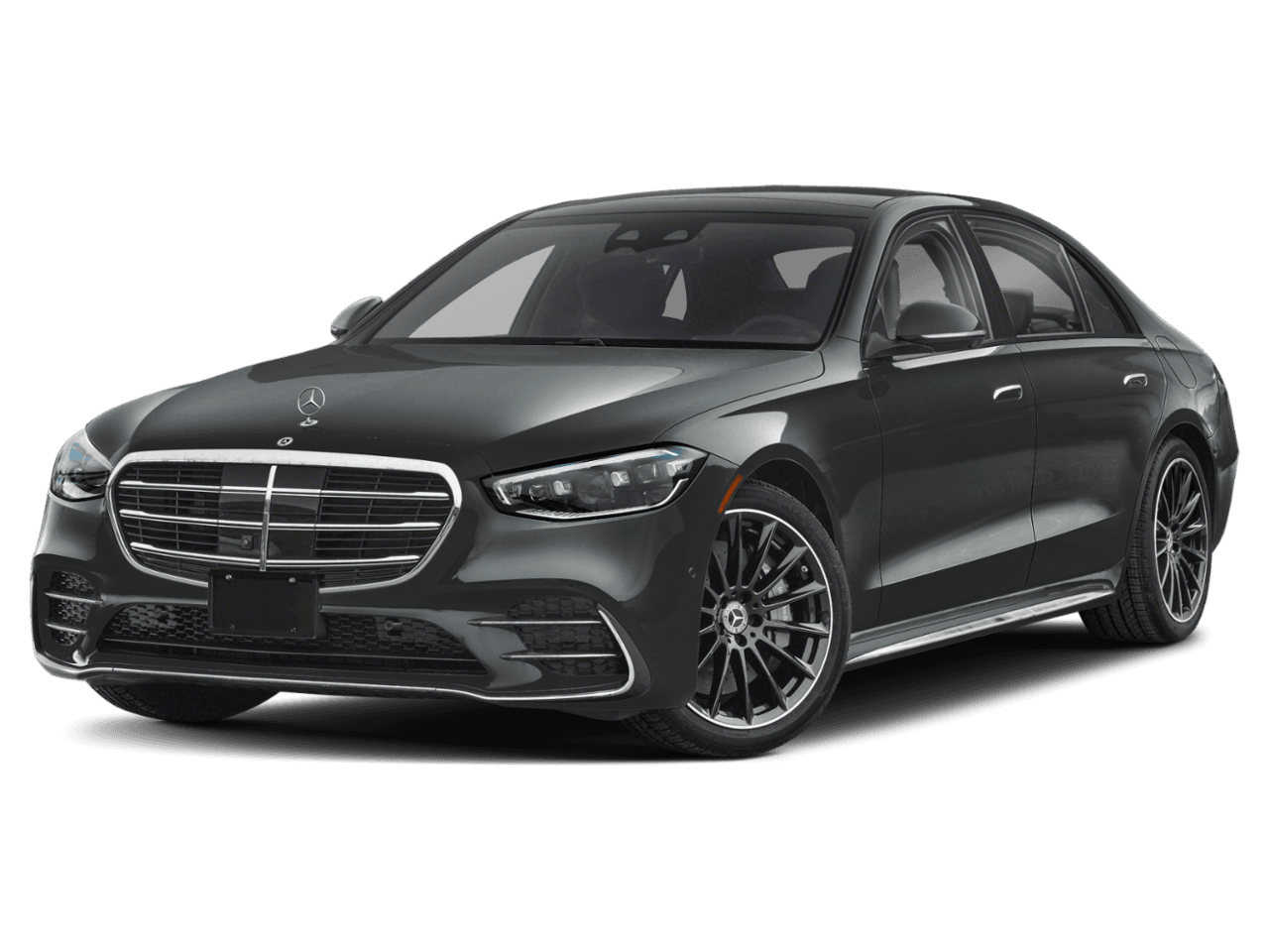 2026 Mercedes-Benz S-Class S 580e - Front 3/4, facing to the left