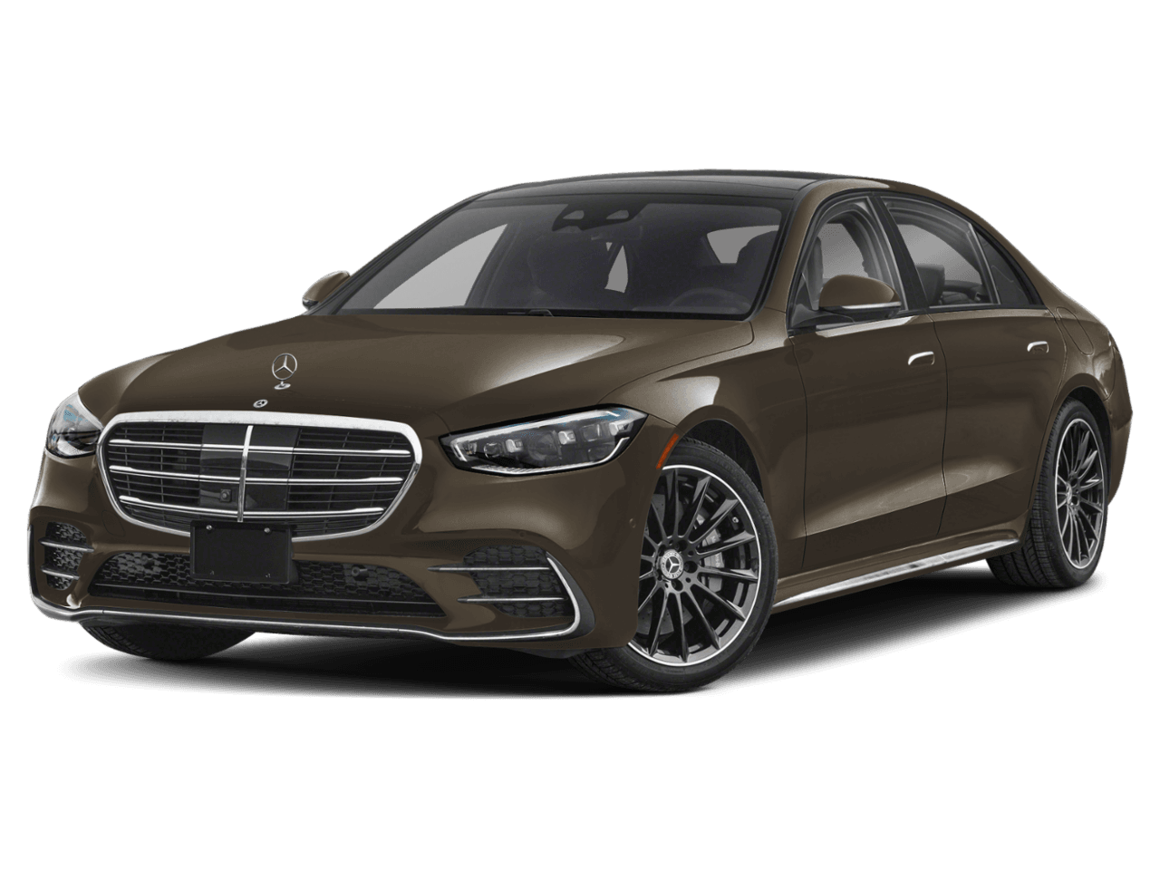 2026 Mercedes-Benz S-Class S 580e - Front 3/4, facing to the left