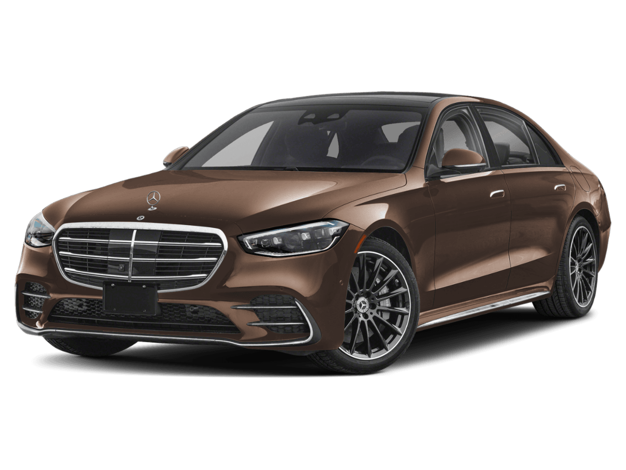 2026 Mercedes-Benz S-Class S 580e - Front 3/4, facing to the left