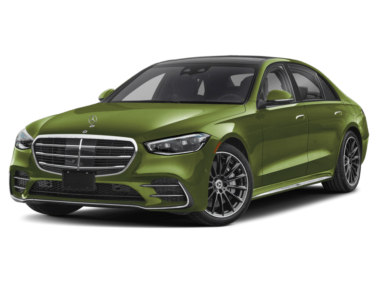 2026 Mercedes-Benz S-Class S 580e - Front 3/4, facing to the left