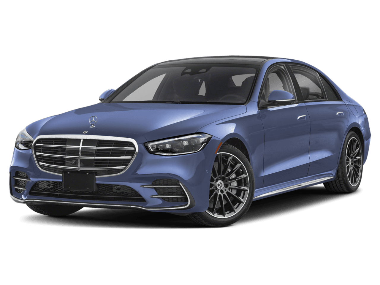 2026 Mercedes-Benz S-Class S 580e - Front 3/4, facing to the left