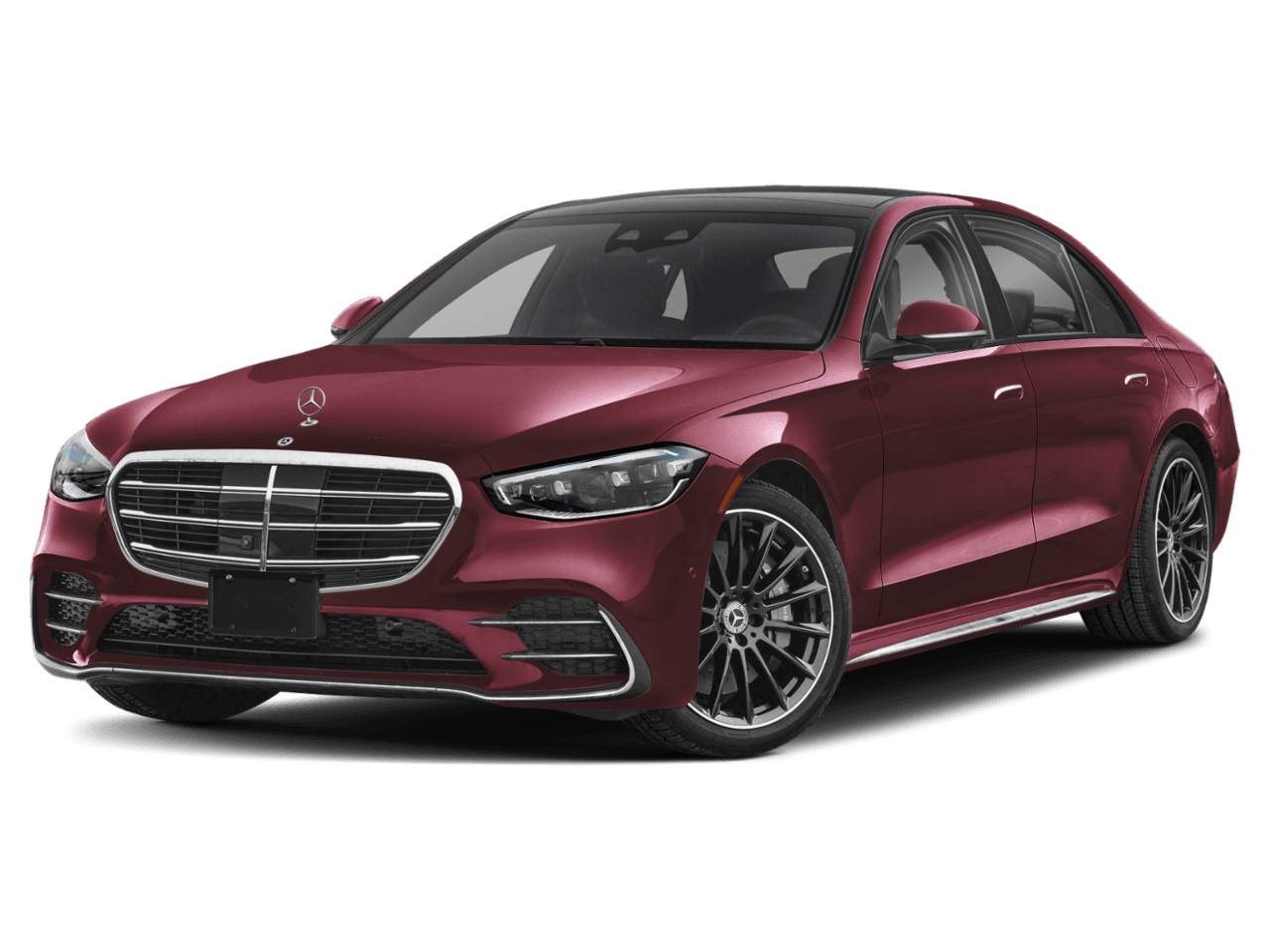 2026 Mercedes-Benz S-Class S 580e - Front 3/4, facing to the left