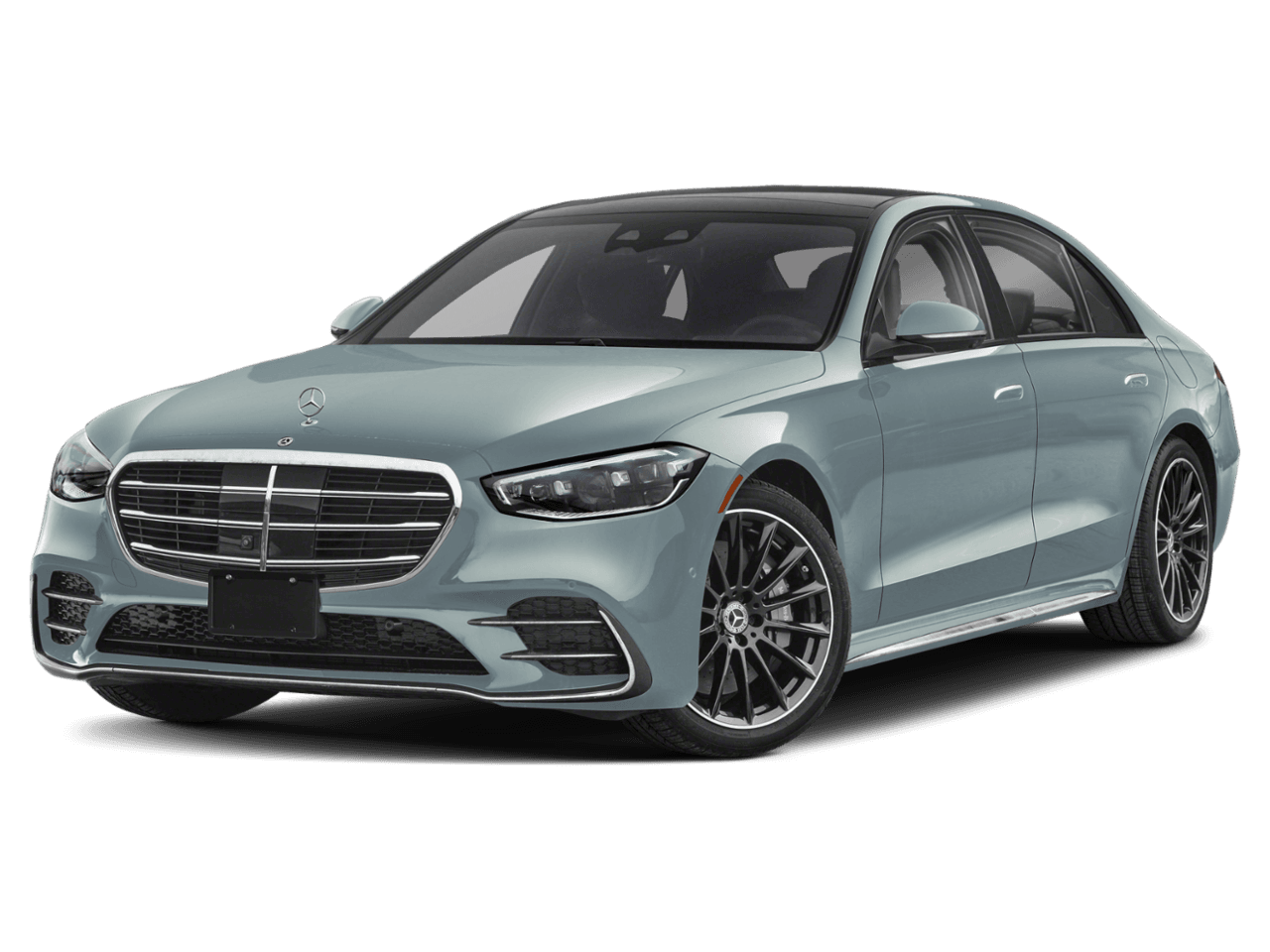 2026 Mercedes-Benz S-Class S 580e - Front 3/4, facing to the left