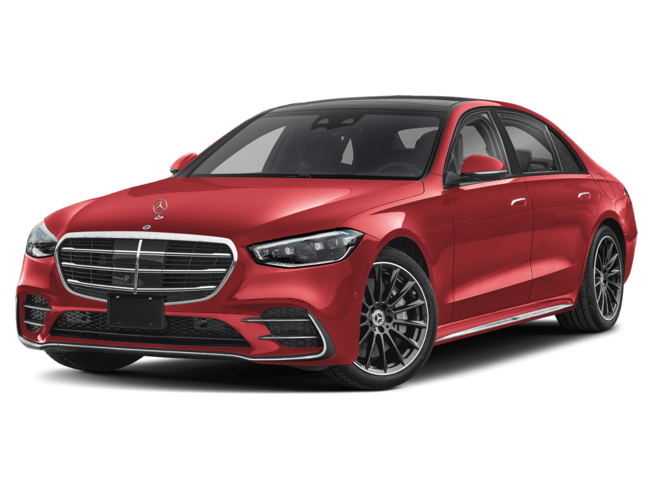 2026 Mercedes-Benz S-Class S 580e - Front 3/4, facing to the left