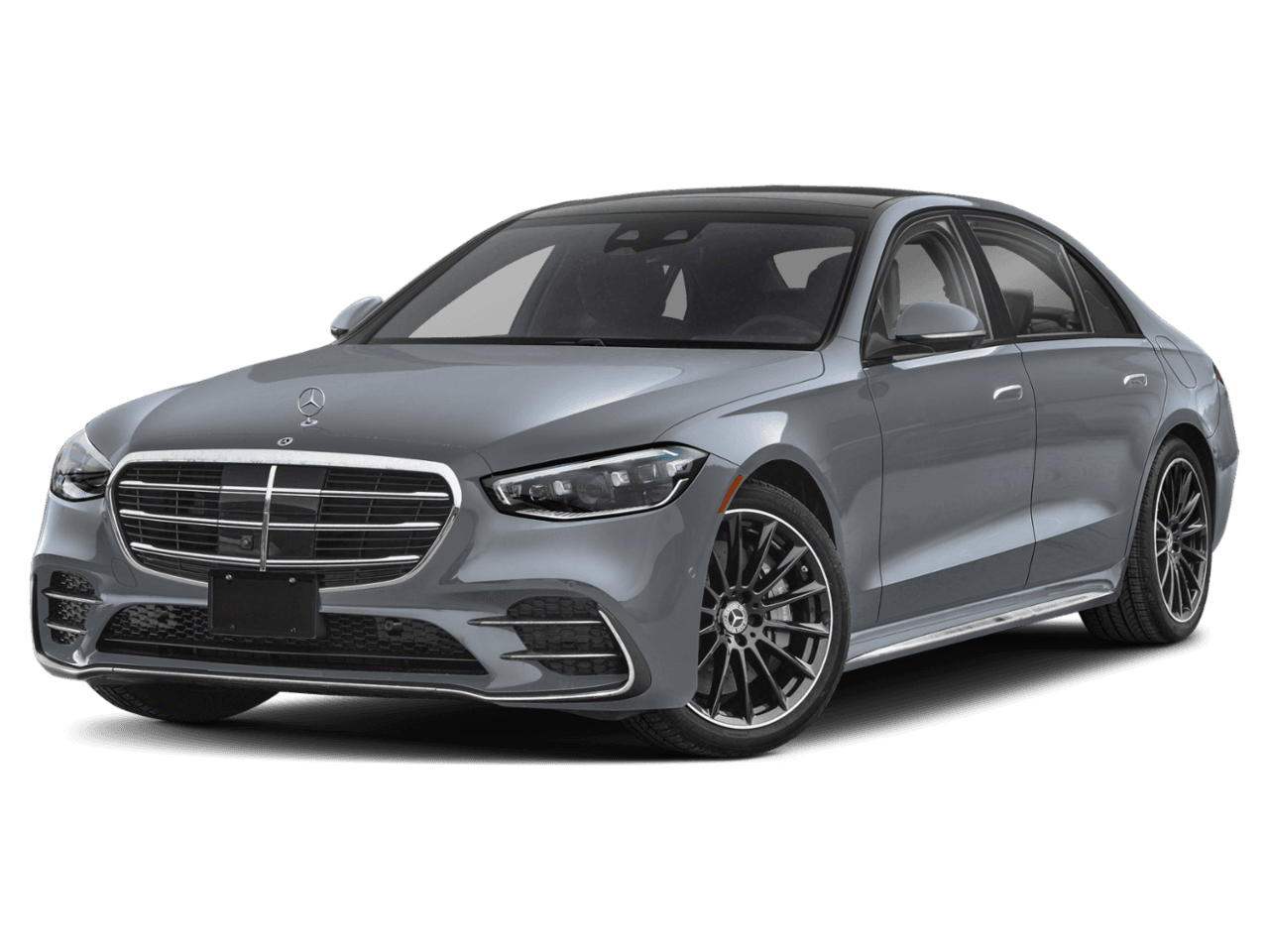 2026 Mercedes-Benz S-Class S 580e - Front 3/4, facing to the left