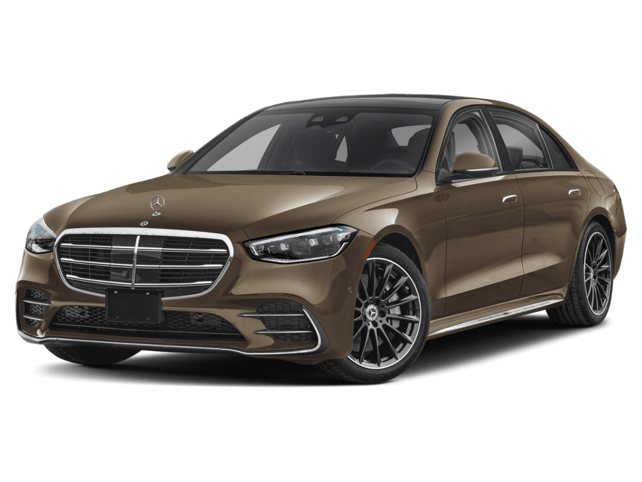 2026 Mercedes-Benz S-Class S 580e - Front 3/4, facing to the left