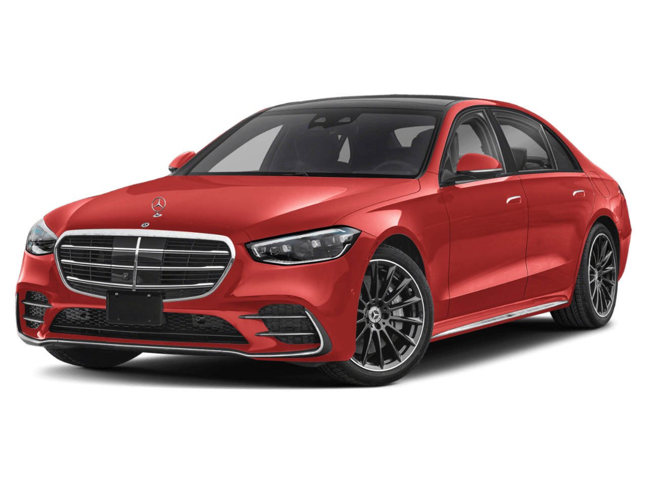 2026 Mercedes-Benz S-Class S 580e - Front 3/4, facing to the left