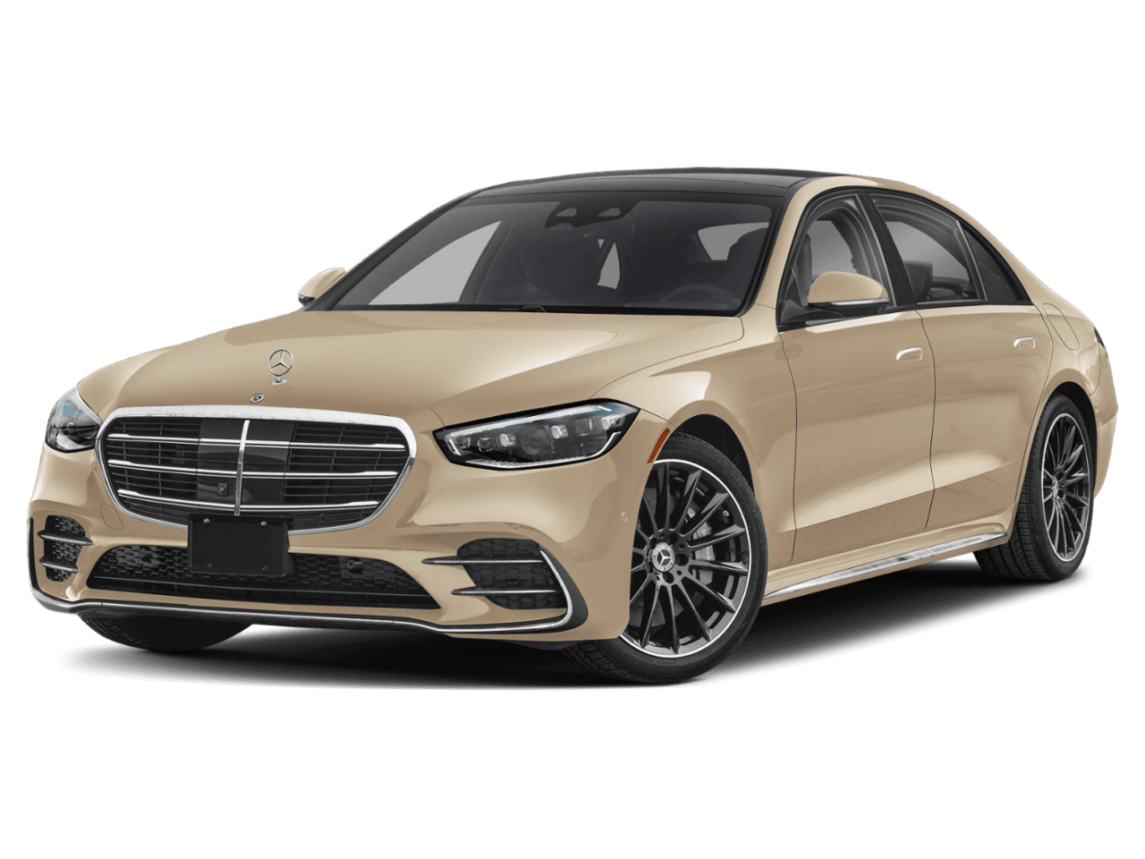 2026 Mercedes-Benz S-Class S 580e - Front 3/4, facing to the left